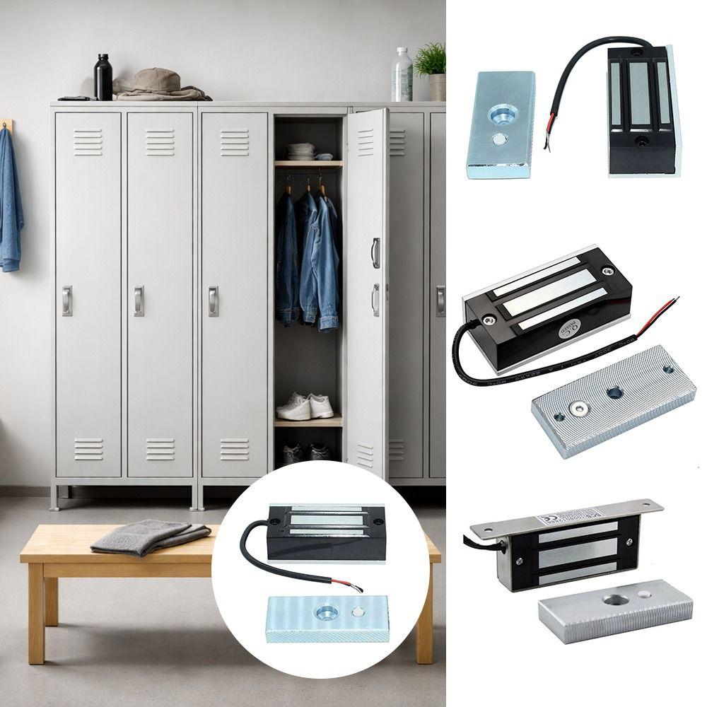 Electric Magnetic Electric Lock 60KG/100Lbs Door Access Control Electromagnetic Lock  Door Access