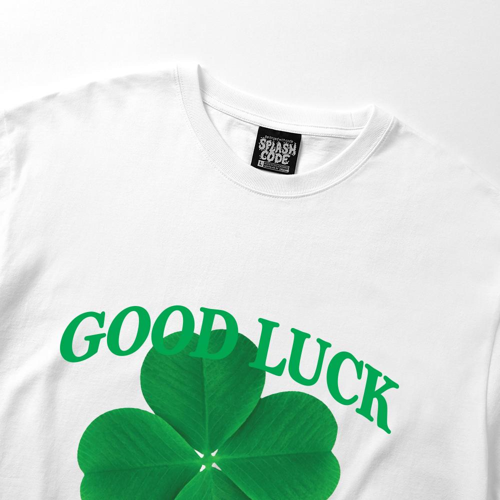 Seupeullaesikodeu Long Sleeve White - Lucky Clover