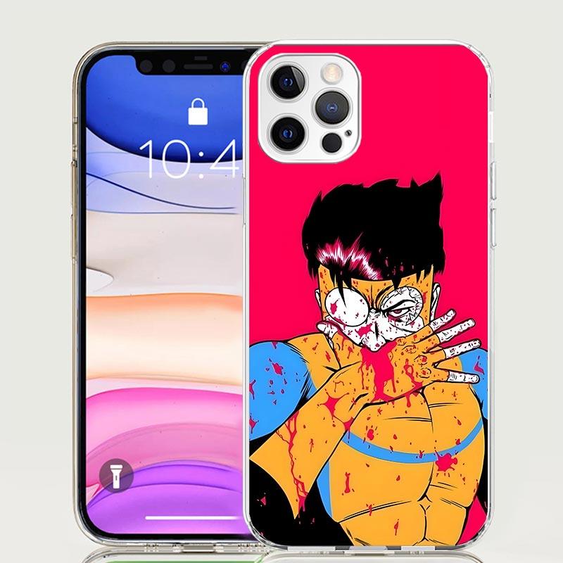 Funda Genial I-Invincible Para iPhone 17 Air 16 15 Plus 11 14 Pro Max 13 Mini 12 7 8 + SE Arte de Patrón Cubierta Personalizada 17 Air