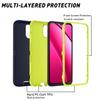 Casual Durable Heavy Duty Hybrid Defender Phone Case For T-Mobile Revvl 8 7 Pro 3-Layer Armor Shockproof Protective Cover