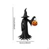 Halloween Witch Statue Craft Decor for Courtyard Backyard Tabletop