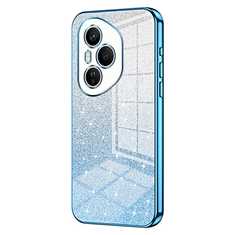 For Honor 400 Pro 5G (Global) Etui Elektroplettert Gradient Glitter TPU Telefondeksel