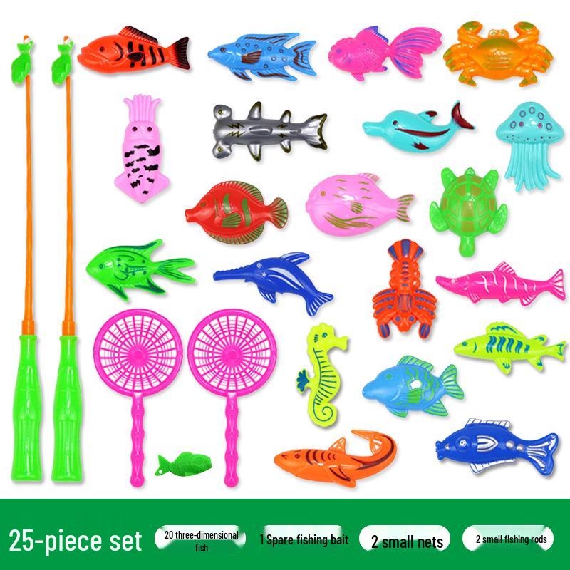 Magnetic Fish Pool Set: Summer Water Play & Education for Kids