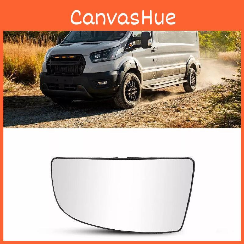 Premium White Mirror Reflector Glass Heated For Ford Transit Mk8 V363 Left Right