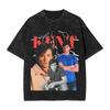 Smallville Clark Kent David Corenswet Camisetas Algodão Lavado Camisetas Oversize Unissex Tops Femininos Streetwear Tops de Verão Camisetas