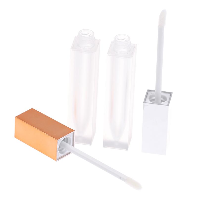 7Ml Square Lip Gloss Tubes Liquid Lipstick Bottle Empty Refillable Cosmetic Packing Container Lipgloss Sample Bottle For Diy