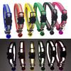 Collier Réfléchissant Anti-étranglement pour Chat Collier Ras du Cou Collier pour Chiot Nouveau-né Collier d'Identification pour Chien Collier Coloré à Clochette pour Chats Produits pour Animaux de Compagnie Chatons