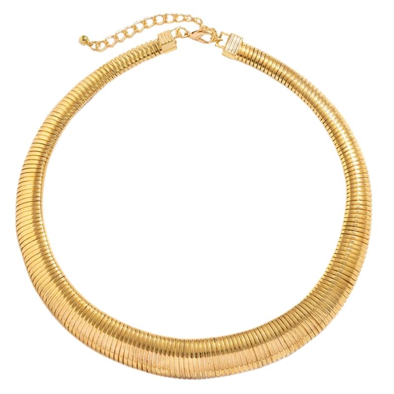 

Exaggerated Necklace African Style Chain Necklace Iron Material Fashionable Neck Jewelry Perfect Gift for Women Man