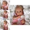 Silicone Baby Reborn Doll Realistic Vinyl Collectible Toy For Gift And Display