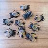 20pcs Simulation Cicada Novelty Ornament Model Ornament Furniture Statues Office Desk Accessories Home Decoration Accessories