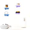 New High-Transparency Shelves For Wall Storage Small Acrylic Wall Organizer Shelf Aesthetic Storage Organizer Home Decoration