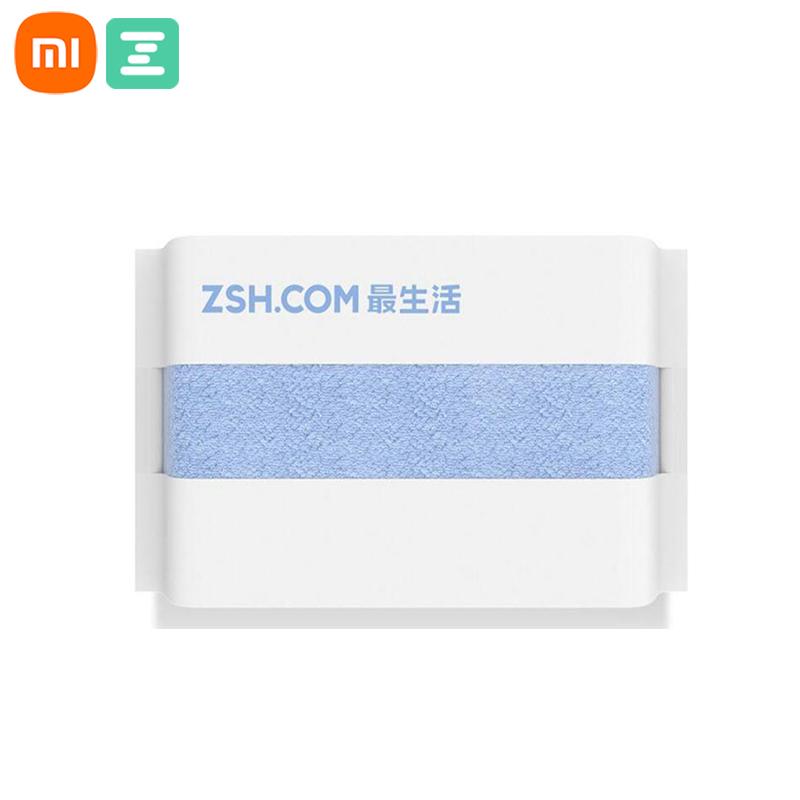 

Полотенце из микрофибры Xiaomi ZSH Молодежная серия, хлопчатобумажная ткань, антибактериальные водопоглощающие полотенца, мягкие с герметичной сумкой для здоровья M белый