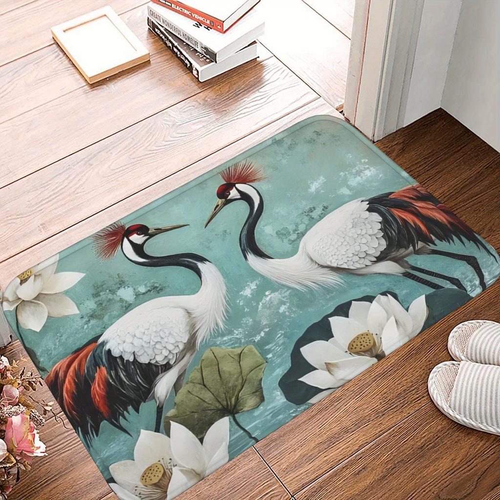 1PC Colorful Pebbles Pattern Kitchen Rug Non-Slip Door Mats Pop Design Bathroom Rug Bath Mat Carpet for Home Sink Laundry Decor