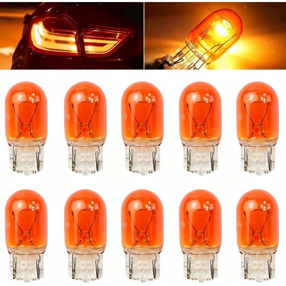 T20 7440A WY21W Turn Signal Bulb Daytime Running Light Blinker Brake Light Bulbs, Mini Taillight 7440 Bulb, Monofilament Side Marker Lights