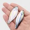10g 20g Slow Falling Jig Realistic Action Jigging Bait Lure 3D Konosirus Metal Jig  Saltwater