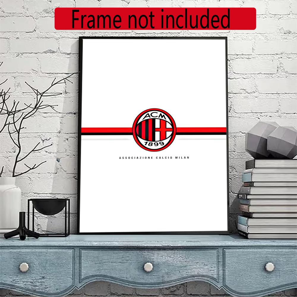 Ac Milan 5D Diy Diamond Paintings Mosaic Wall Round Diamond Art Painting Kits Embroidery Crystal Accessories Frameless