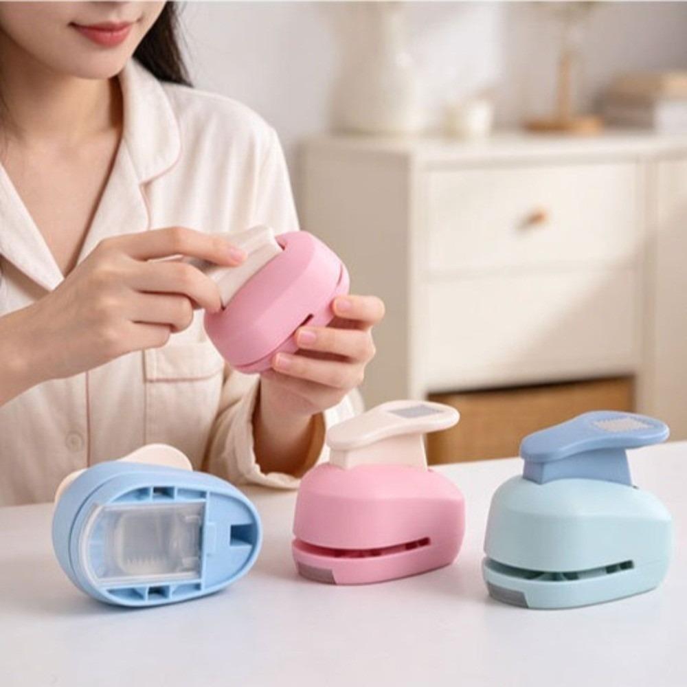 Handheld Stamp Cutter Large Paper Crafting Tool DIY Tools Stamp Hole Puncher Card Making