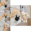Adorable Cartoon Rabbit Keychain Plush Toy With Big Ears Perfect For Gifts And Collectibles