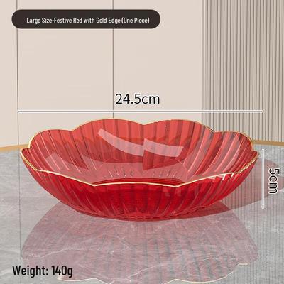 Wutuo Floral Decorative Fruit Plate