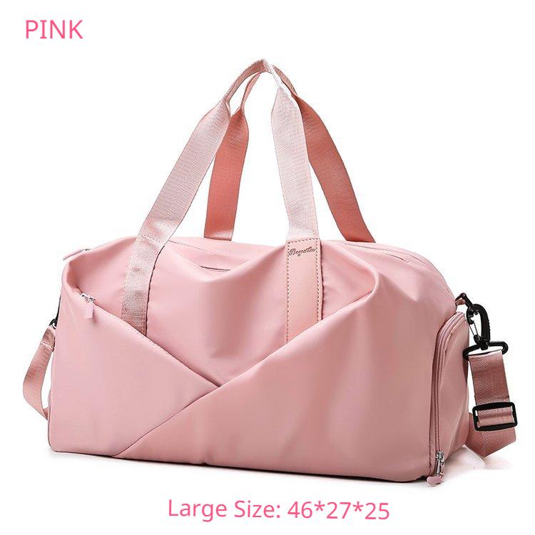 Spring New Dry-wet Separation Storage Training Bag Large Capacity Portable Luggage Bag Yoga Exercise Fitness Bag for Men and Women