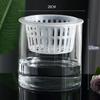 Hydroponic Glass Cylinder Vase for Pothos & Peace Lily - Transparent Water Culture Container with Free Shipping.