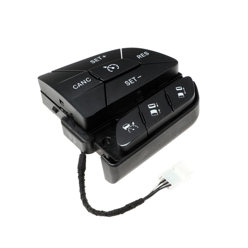 Cruise Control Button Switch Car Right Steering Wheel Switch For Dodge Jeep 2014-2018 68146856AC чёрный