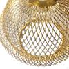 Contemporary Metal Wire Pendant Light Fixture for Home Decor
