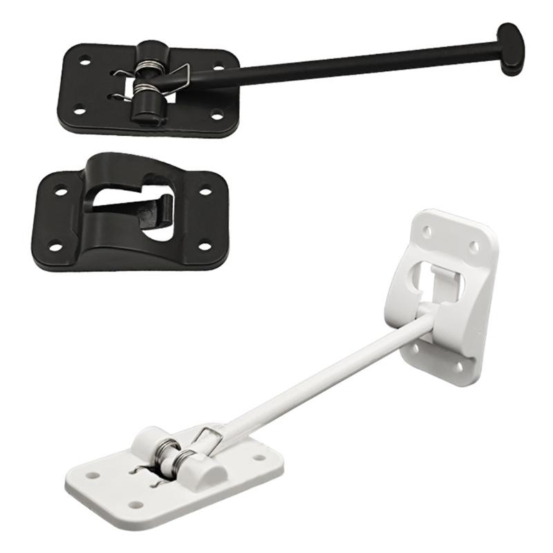 T-Stil Türriegel Halter Fang 6" Kunststoff Eingangstür Fangriegel Halter für Anhänger Wohnwagen Türhaltehaken