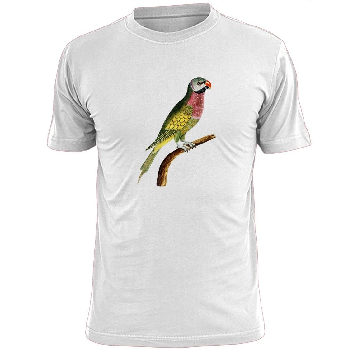 Mens Parrot Bird Art T shirt Birds 3XL