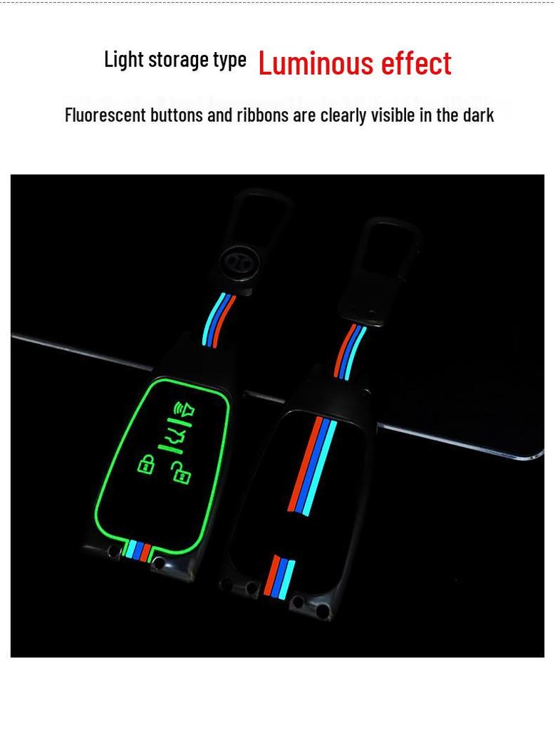 BAIC Senova d50/d60/d70 Key Case Set with Logos for Zhixing x55/x65 and Beijing x5