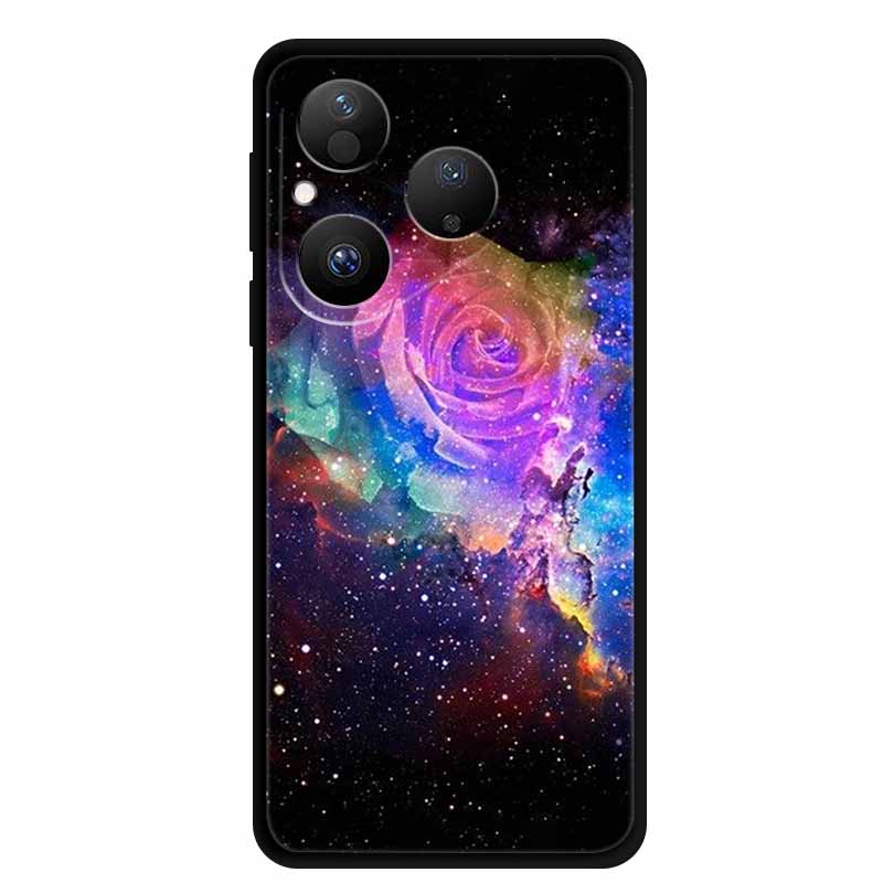 For Huawei Pura 80 5G Case Pura80 Coque Black Silicone Soft Back Cover Case For Huawei Pura 80 2025 Phone Case HED-LX9 Funda Bag
