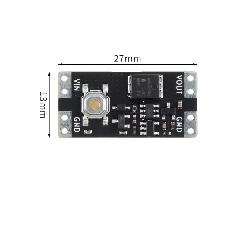 1 Stück 3,5- 5,4V 4,5-26V 300nA 1,3µA Last 10A Geringer Stromverbrauch XL-10AL XL-10AH Einzeler Anschlussknopf Bistabiler Mikro-Eintastschalter-Modul