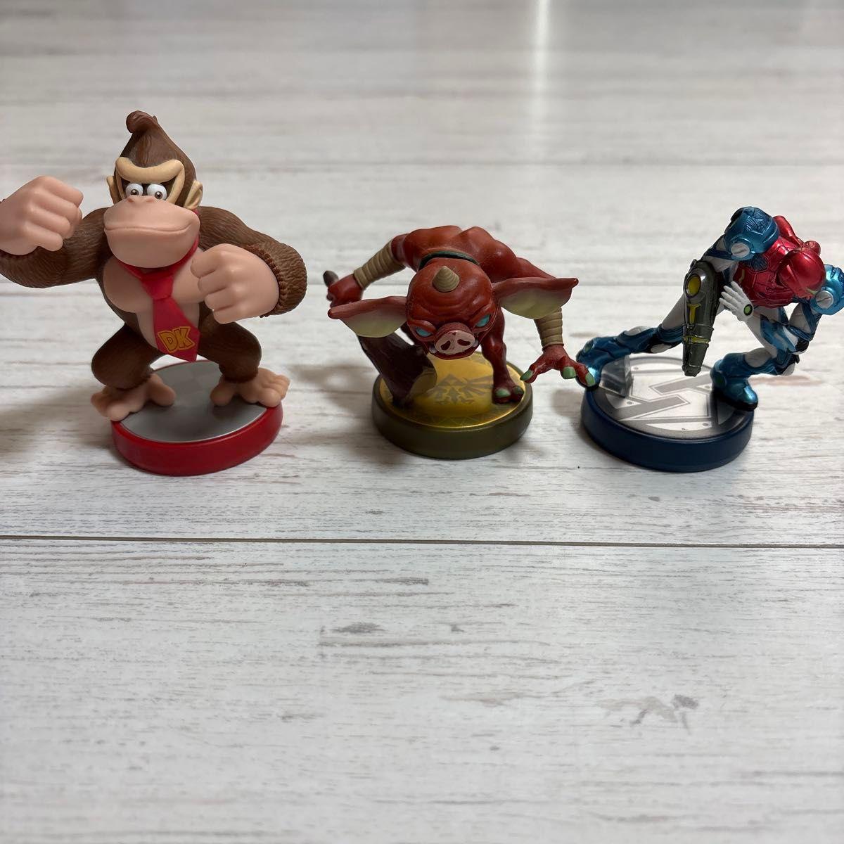 Б/у набор amiibo из 3 фигурок