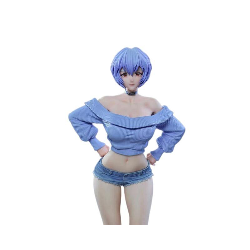 Anime Beautiful Girl Summer Girlfriend Ayanami Doll Model