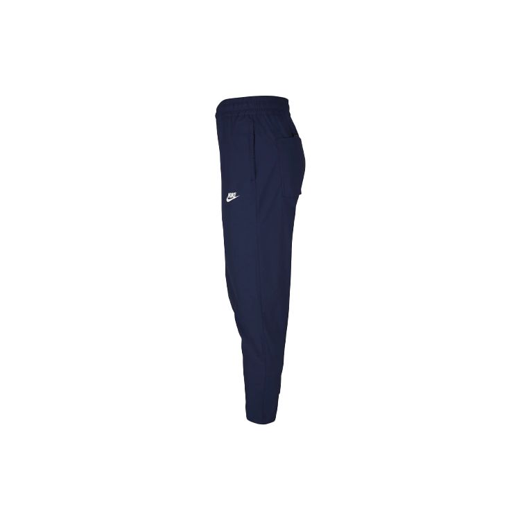 Nike Solid Color Running Breathable Knit Pants Men Bottoms Navy-Blue CZ9820-410