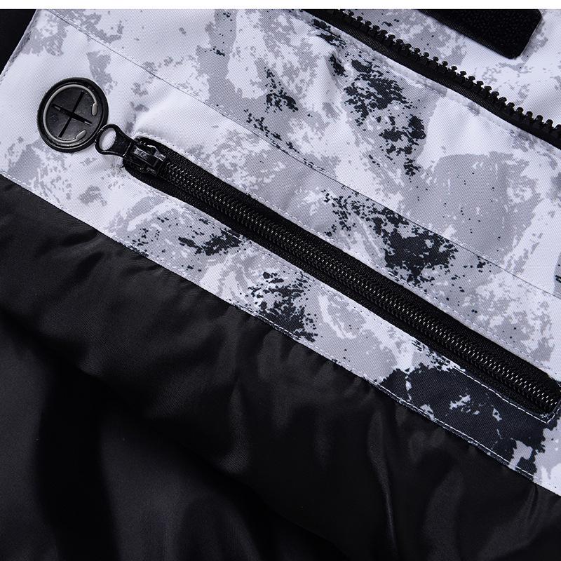 2022 Multi-Pocket Hooded Ski Suit - Windproof & Waterproof