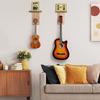 with Shelf Wall Mount Guitar Racks Wooden Ukuleles Bracket Guitar Display Stand  Electric Bass