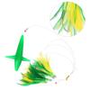 Schwertfisch Feather Tuna Artificial Fishing Lure Tease Accessories for Large Lure Baitgreen