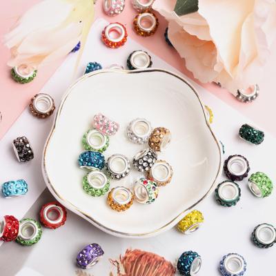 Creative 12mm Acrylic Loose Beads Crystal Necklace Bracelet Accessories DIY Jewelry Making Pendant 50Pcs