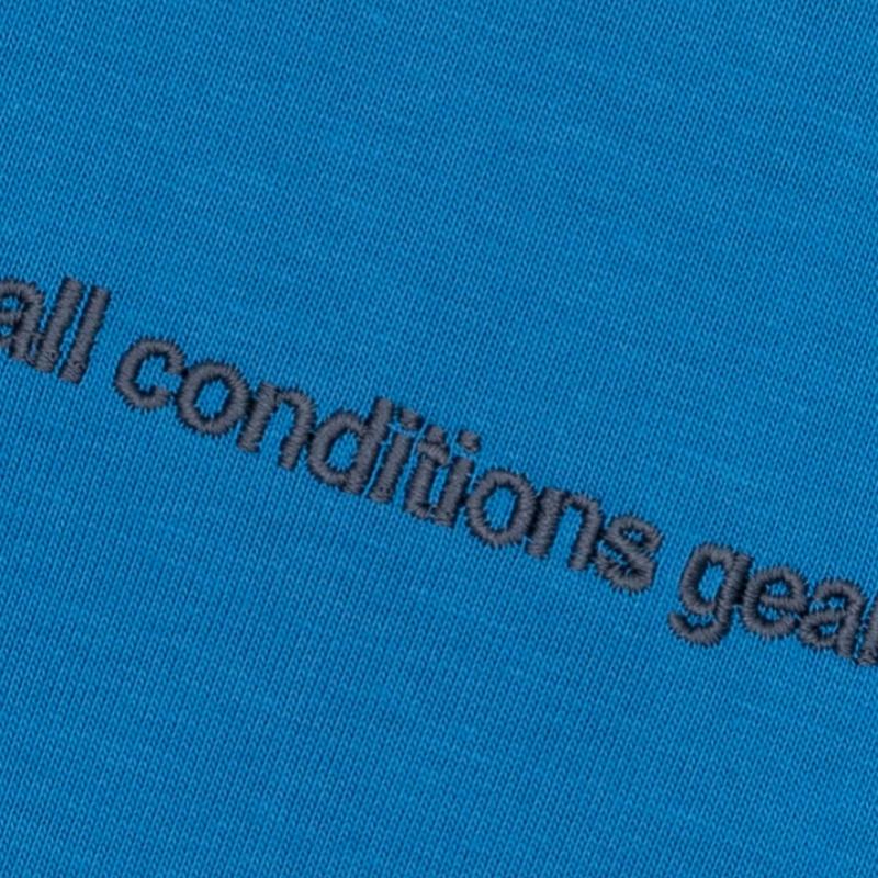 Nike Футболка с коротким рукавом и вышитыми буквами ACG, мужские топы, синяя FJ2137-435