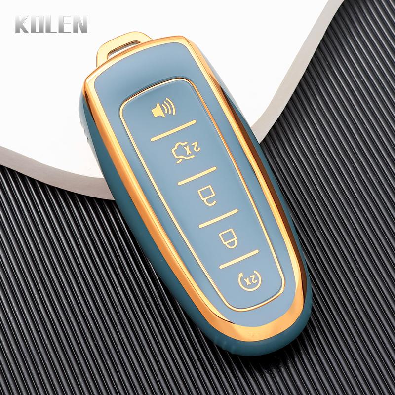 Tpu Car Key Case Cover For Ford Edge Escape Expedition Explorer Focus Taurus Flex C-Max For Lincoln Mks Mkt Mkx Mkz Navigator