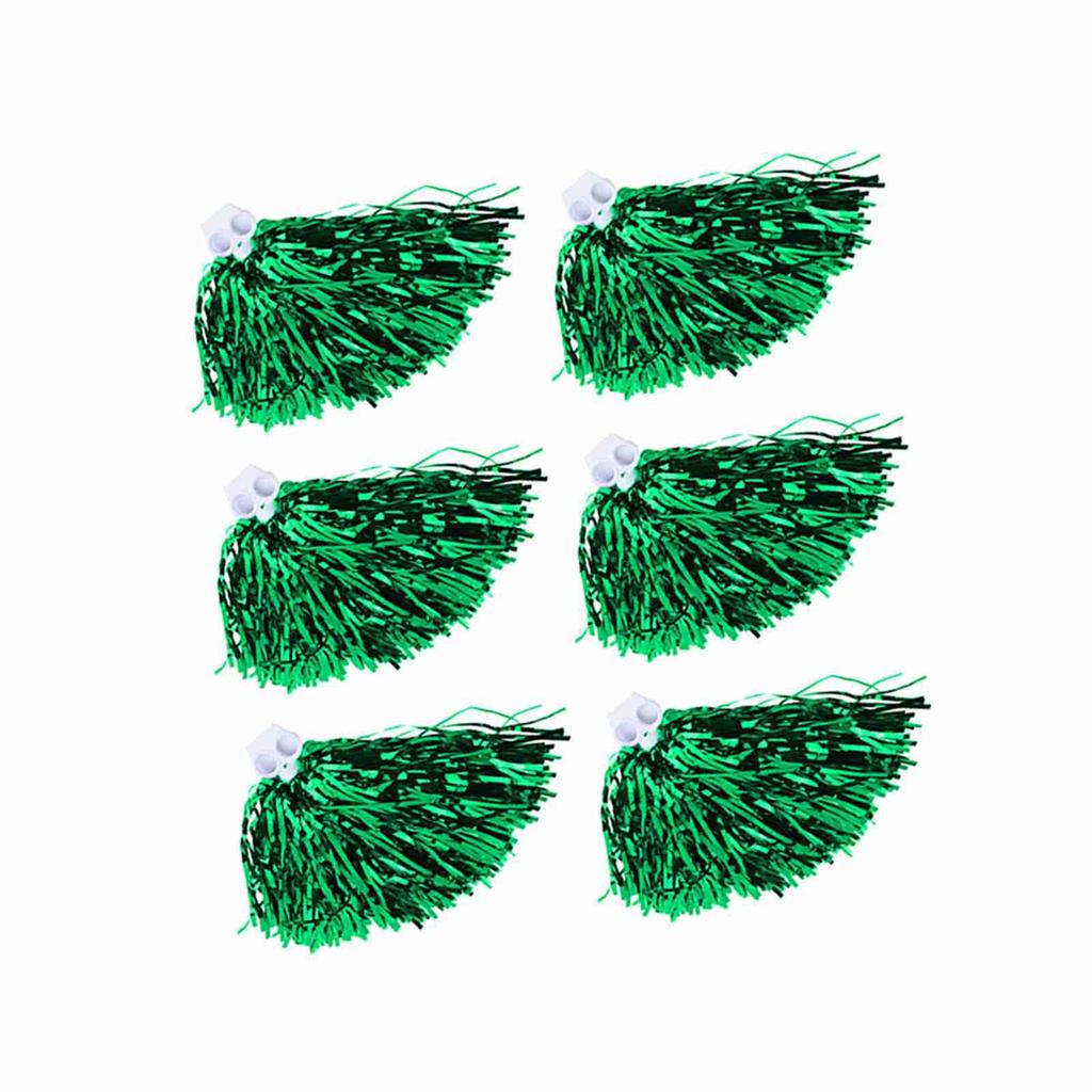 Lightweight Cheer Er Pom Poms Sports Party Dance Accessories (green)