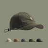 Quick-Dry Embroidered Mesh Short Brim Cap Vintage Style Unisex Fashion Hat for Running Outdoor Activities Fast Drying
