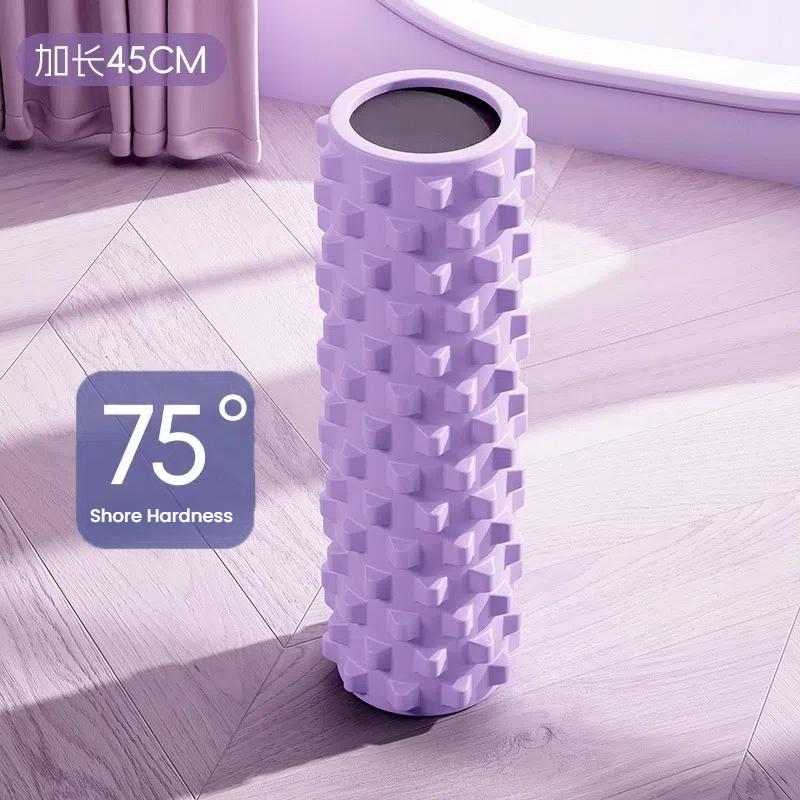 Yoga Foam Roller Gym Fitness Pilates Exercise Muscle Massage Block Soft EVA Roller for Back Leg Relaxation Slimming