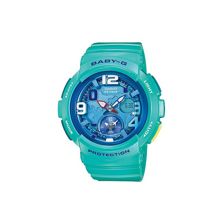 

CASIO Women s BABY-G Blue Watch BGA-190-3B BGA-190-3B Deep Sea Blue Green Dial