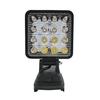 Portable Cordless Work Light, Multi-Angle Adjustable Waterproof Lamp with 16 LEDs, High Brightness Mini Emergency Light for Outdoor Camping
