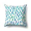 Polyester Pillowcase Plant Fresh Car Decoration Home Printed Pillowcase Sofa Cushion Cover