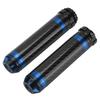 2PCS Motorcycle Handle Bar Grip Cover Carbon Fiber Corrosion Resistant Waterproof Universal for