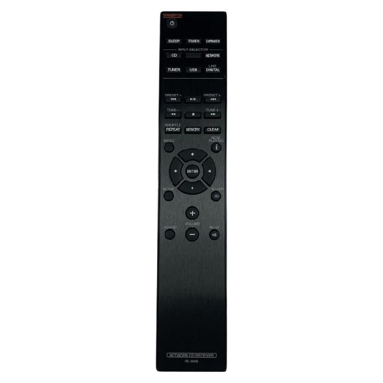

ABS Remote Control Engineered for Drop Resistance Comfortable Grip for RC945S AVs Surround Receiver Control 1