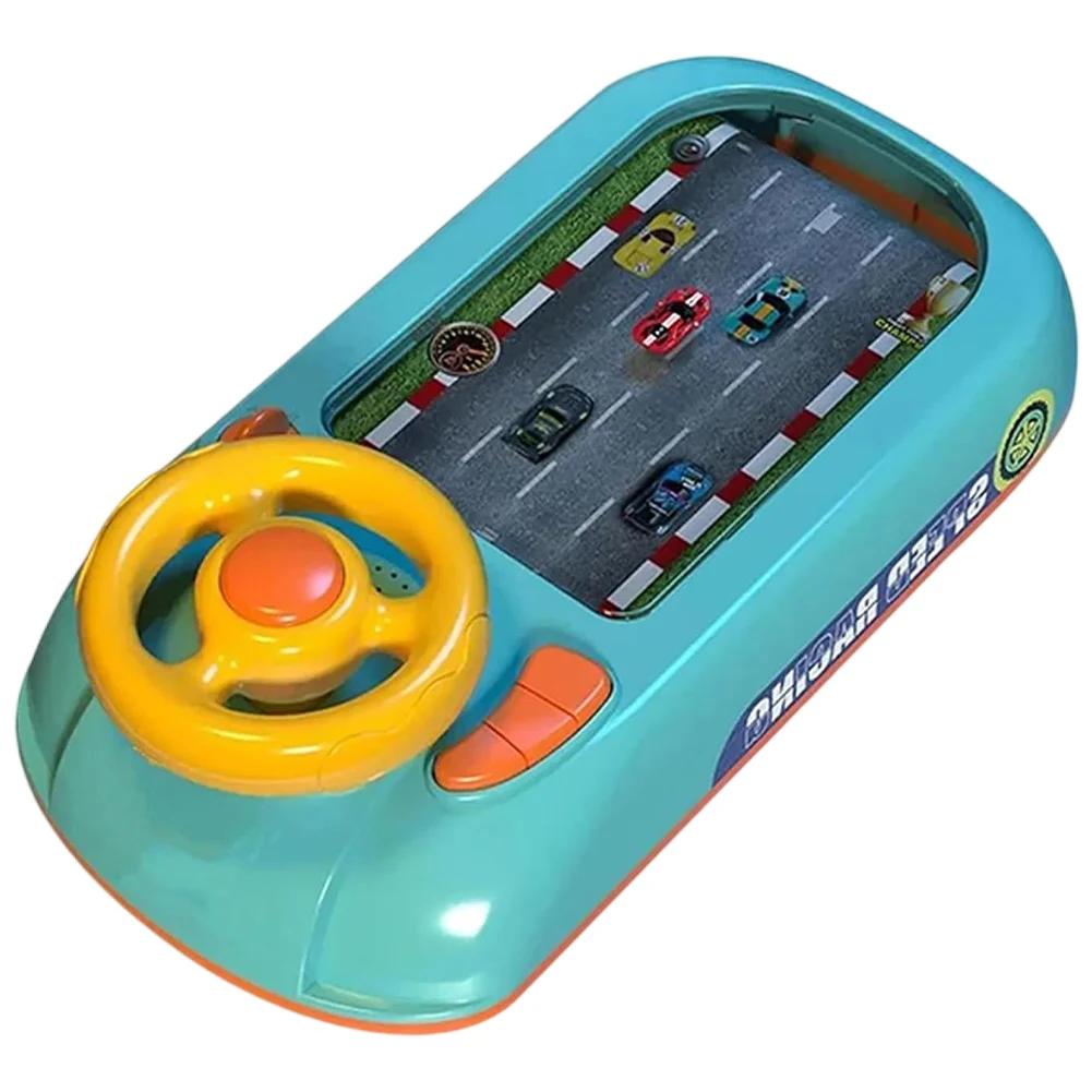 High-Quality Children S High-Quality Steering High-Quality Wheel High-Quality Simulation High-Quality Driving High-Quality Toy High-Quality Puzzle зелёный